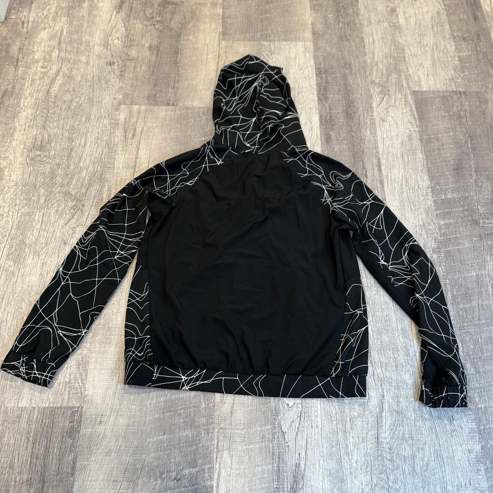 Fabletics Medium Jacket Black Micro Linear Like N… - image 4